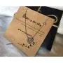Ya Malanii Small Heart Initial Stainless Steel Necklace for Women, Girls and Kids