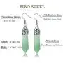 FIBO STEEL Quartz Stone Dangle Earrings for Women Healing Chakra Gemstone Earring Healing Crystal Earring Jewelry Set FIBO STEEL Quartz Stone Dangle Earrings for Women Healing Chakra Gemstone Earring Healing Crystal Earring Jewelry Set