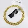 VALIJINA 80s 90s Hip Hop Costume Jewelry for Women Men Gold Acrylic Chain Necklace Sunglasses Rapper Punk Style Costume Kit VALIJINA 80s 90s Hip Hop Costume Jewelry for Women Men Gold Acrylic Chain Necklace Sunglasses Rapper Punk Style Costume Kit