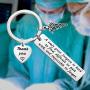 PENQI Surgical Tech Keychain Surgery Tech Jewelry A Truly Great Surgeon is Hard to Find Difficult to Part with Keychain Technologist Thank You Appreciation Gift