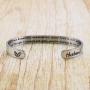 Joycuff Memorial Gift for Loss of Mom Dad Grandma Grandpa Husband Brother Son Sister Daughter Aunt Personalized Sympathy Gift for Loss of Loved One Bracelet Bereavement Cuff Remembrance Bangle