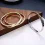 Classic Jewelry Love bracelet，Stainless Steel Bangles for Women，Crystal Bracelets，Rose Gold/Gold/White Gold