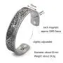 Dawapara Pagan Yggdrasil Tree of Life Norse Mythology Magnetic Health Cuff Bracelet Men Women Jewelry
