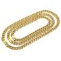 Mens 12MM 14MM 20MM Chains 18K Gold Plated CZ Fully Iced-Out Miami Cuban Link Necklace