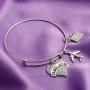 SEIRAA Travel Agent Charm Bracelet Travel Jewelry Appreciate Agent Planner Gift Thank You Gift for Travel Agent Planner