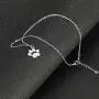 Shegirl Dog Cat Paw Necklace Lovely Animal Choker Necklace Silver Dainty Paw Print Pendant Necklace Minimalist Jewelry for Women and Girls Shegirl Dog Cat Paw Necklace Lovely Animal Choker Necklace Silver Dainty Paw Print Pendant Necklace Minimalist Jewelry for Women and Girls
