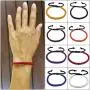 Handmade Thai Woven String Bracelet | Wax Cotton Knot Thread Wristband | Adjustable Unisex Friendship Band For Men and Women Handmade Thai Woven String Bracelet | Wax Cotton Knot Thread Wristband | Adjustable Unisex Friendship Band For Men and Women