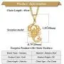 Xusamss 18K Gold Plated Stainless Steel Animal Scorpion Pendant Necklace,24inches Link Chain Xusamss 18K Gold Plated Stainless Steel Animal Scorpion Pendant Necklace,24inches Link Chain