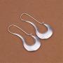 NYKKOLA Beautiful Elegant Jewelry 925 Silver Unique Simple Dangle Earrings