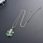 Cremation Jewelry Frog Shape Urn Necklace Ashes Keepsake Holder Memorial Urn Necklace Sweater Necklace