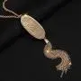 Wowanoo Tassel Necklaces for Women Long Pendant Chain Necklace Oval Stone Necklace Bohemian Sweater Jewelry Wowanoo Tassel Necklaces for Women Long Pendant Chain Necklace Oval Stone Necklace Bohemian Sweater Jewelry
