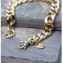 Gold Bracelets for Women, Gold Chain Bracelet, Gold Link Bracelet, Cuban Link Bracelet Gold Charm Bracelet 14k Gold Plated Bracelet Celebrity-Approved Gold Link Bracelet Gold Bracelets for Women, Gold Chain Bracelet, Gold Link Bracelet, Cuban Link Bracelet Gold Charm Bracelet 14k Gold Plated Bracelet Celebrity-Approved Gold Link Bracelet