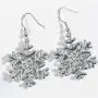 Szxc Womens Crystal Snowflake Dangle Earrings - Ultra Light - 2 Inch Long - Christmas Holiday Jewelry Szxc Womens Crystal Snowflake Dangle Earrings - Ultra Light - 2 Inch Long - Christmas Holiday Jewelry