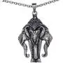 Holy 3 Headed Elephant God Erawan Ganesha Hindu Indian Thai Laos Laotian Pewter Mens Pendant Necklace Money Good Luck Lucky Charm Protection Amulet Safe Travel Talisman for men Stainless Steel Chain Holy 3 Headed Elephant God Erawan Ganesha Hindu Indian Thai Laos Laotian Pewter Mens Pendant Necklace Money Good Luck Lucky Charm Protection Amulet Safe Travel Talisman for men Stainless Steel Chain