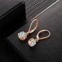 Buyless Fashion Girls And Women Dangle Earrings Silver Color CZ Fashion Jewelry