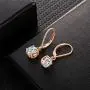 Buyless Fashion Girls And Women Dangle Earrings Silver Color CZ Fashion Jewelry