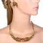 EVER FAITH Vivid Dual Leopard CZ Crystal Animal Necklace Earrings Set EVER FAITH Vivid Dual Leopard CZ Crystal Animal Necklace Earrings Set