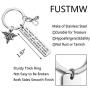 FUSTMW Nurse Gift Nurse Keychain RN Charm Nursing Graduation Gift Medical Jewelry Nurse Inspirational Gifts