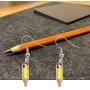 CENWA Tiny Pencil Earrings Teacher Earrings Back to School Gift Funky Girls Pencil Drop Earrings