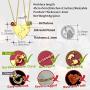 FaithHeart BFF Puzzle Stitching Necklace 2/3/4/5/6/7/8 Pcs Stainless Steel Personalized Name Heart Pendants Family Love Jewelry Free Engrave Friendship Forever Necklaces Set with Delicate Packaging