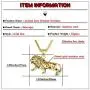 Heavstjer Punk Stainless Steel Animal Lion Pendant Necklace Heavstjer Punk Stainless Steel Animal Lion Pendant Necklace