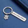 ENSIANTH Future Police Officer Keychain Police Academy Graduation Gift Police Jewelry Police Badge Keychain