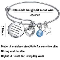 Cousin Bracelet, Christmas Day Gift, Birthday Jewelry, Best Friend Appreciation Gift