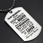 LParkin Grandson Gifts from Grandma Grandparents Grandson Necklace You are Braver Than You Believe Jewelry Dog Tag LParkin Grandson Gifts from Grandma Grandparents Grandson Necklace You are Braver Than You Believe Jewelry Dog Tag