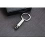 Custom Personalized Stainless Steel Bullet Urn Keychain Keyring Ashes Memories Keychain for Men Boy Women Army Police Gift