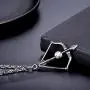 PROSTEEL Bow & Arrow Necklace,Sagittarius Necklace,Archery Necklace,Hunter Charm,Mens Womens Jewelry PROSTEEL Bow & Arrow Necklace,Sagittarius Necklace,Archery Necklace,Hunter Charm,Mens Womens Jewelry