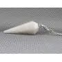 Amazing Gemstone Crystal Pendulum for Divination - Dowsing Pendulum Necklace with Chakra Chain and Crystal Ball for Reiki Healing and Crystal Grid Meditation Amazing Gemstone Crystal Pendulum for Divination - Dowsing Pendulum Necklace with Chakra Chain and Crystal Ball for Reiki Healing and Crystal Grid Meditation