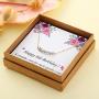 IEFLIFE Necklaces for Women Girls Birthday Gifts, Beaded Bar Necklace Birthday Gifts for Women Girls Crystal Beads Necklace Happy Birthday Jewelry 7-30th Birthday Necklace