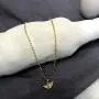 Long Chain Baby Shape Pendant Jewelry, Golden Angel with Wings Necklace, Cupid Love God Guardian Baby Charm Prayer Necklace