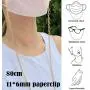 ZWGYS Mask Holder Face Mask Lanyard Eyeglass Chains for Women Eyeglass Holder Strap Eyeglass Lanyard with Clips Paperclip Chain Lanyard Pearl Shell Lanyard Lanyard for Kids Women 2 Pcs ZWGYS Mask Holder Face Mask Lanyard Eyeglass Chains for Women Eyeglass Holder Strap Eyeglass Lanyard with Clips Paperclip Chain Lanyard Pearl Shell Lanyard Lanyard for Kids Women 2 Pcs