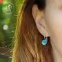 555Jewelry Womens Stainless Steel Bead Ball Round Dangle Drop Leverback Earrings 555Jewelry Womens Stainless Steel Bead Ball Round Dangle Drop Leverback Earrings