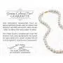 THE PEARL SOURCE 14K Gold 6.5-7mm Round White Akoya Cultured Pearl Necklace, Bracelet & Earrings Set in 18'' Princess Length for Women THE PEARL SOURCE 14K Gold 6.5-7mm Round White Akoya Cultured Pearl Necklace, Bracelet & Earrings Set in 18'' Princess Length for Women