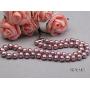 JYX Pearl Necklace Set AAA Quality 7-8mm Round Freshwater Cultured Pearl Necklace and Earings Set