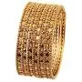 Touchstone ''Golden Bangle Collection Beautifully Hand Hammered Exotic Grain Work Wrist Filler Indian Bollywood Designer Jewelry Metal Bangle Bracelets in Antique Gold Tone for Women. Set of 13. Touchstone ''Golden Bangle Collection Beautifully Hand Hammered Exotic Grain Work Wrist Filler Indian Bollywood Designer Jewelry Metal Bangle Bracelets in Antique Gold Tone for Women. Set of 13.