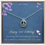 EFYTAL 21st Birthday Gifts for Her, Sterling Silver 21 year old Necklace Gift for Women, Best Friend or Daughter