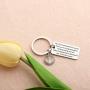 FUSTMW Inspirational Gifts I Am The Storm Keychain Motivating Jewelry Encouragement Gift