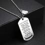 To My nephew Pendant Necklace Jewelry Encouragement Gift from aunt Inspirational Gifts For nephew Jewelry