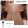 Pearl Earrings for Women, 925 Sterling Silver Pearl Double Ball Stud Earring for Women, Wife, Girlfriend Mother- Fashion Hypoallergenic Silver Jewelry Gift BJ09072 (Pearl Earings)