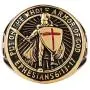 HZMA Knights Templar Put On The Whole Armor of God Ephesians 6:13-17 Red Cross Design Mens Stainless Steel Ring HZMA Knights Templar Put On The Whole Armor of God Ephesians 6:13-17 Red Cross Design Mens Stainless Steel Ring