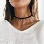 Haloty Punk Choker Necklace Gold Star Pendant Necklaces Chain Short Necklace Jewelry for Women and Girls Haloty Punk Choker Necklace Gold Star Pendant Necklaces Chain Short Necklace Jewelry for Women and Girls