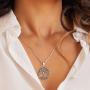 Agvana Sterling Silver Tree of Life Celtic Knot Dainty Pendant Necklace Mothers Day Gifts for Mom Family Tree Necklace Anniversary Birthday Gifts for Women Girls Wife Grandma Lover Her with Velvet Bag