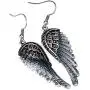 YACQ Womens Guardian Angel Wings Dangle Earrings - 2-1/5 Inch Long - Lead & Nickle Free - Women Girls Biker Crystal Jewelry YACQ Womens Guardian Angel Wings Dangle Earrings - 2-1/5 Inch Long - Lead & Nickle Free - Women Girls Biker Crystal Jewelry