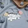 Winnie The Pooh Jewelry Puzzle Keychain Set of 2 Couple Gift Piglet & Winnie The Pooh Gift Friendship Keychain(KR-Pooh)) Winnie The Pooh Jewelry Puzzle Keychain Set of 2 Couple Gift Piglet & Winnie The Pooh Gift Friendship Keychain(KR-Pooh))