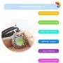 Mood Stone in Antique Sterling Silver Finish Skull Pattern Pendant Leather Necklace MOJO JEWELRY Mood Stone in Antique Sterling Silver Finish Skull Pattern Pendant Leather Necklace MOJO JEWELRY