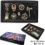 Avengers Infinite War Defeat Superhero Boxed Badge Iron Man Necklace Pendant Iron Man Singular Dr. Ago Moto Eye Amulet Jewelry (NO.5)