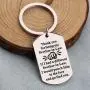 BEKECH Brother-in-Law Gifts Brother Keychain Thank You for Being My Brother-in-Law Keychain Wedding Gift Jewelry Brother of The Bride Gift from Sister-in-Law